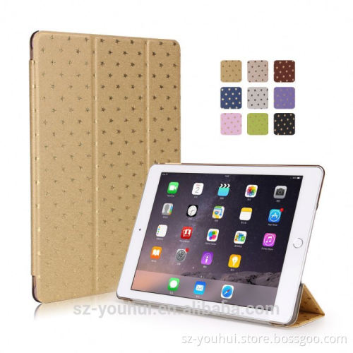 Wholesale For Ipad Air Triangle Leather Case With Stand 2
